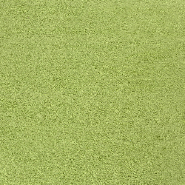 Frotté tissu Vert Citron mat 