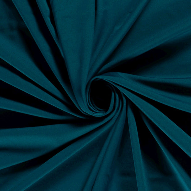 Jersey de Polyester tissu Bleu Canard 