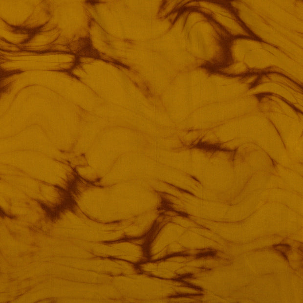 Viscose Poplin fabric batik Oker