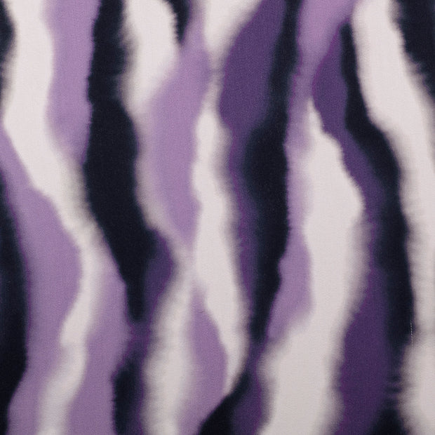 Viscose Satin tissu Batique fuchsia