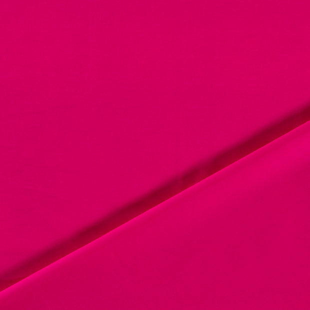 Popeline de Coton tissu Rose 