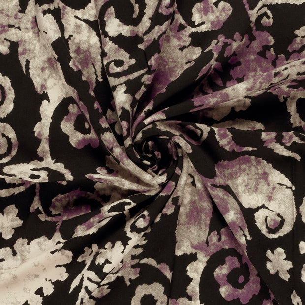 Viscose Twill fabrik Kamel bedruckt 