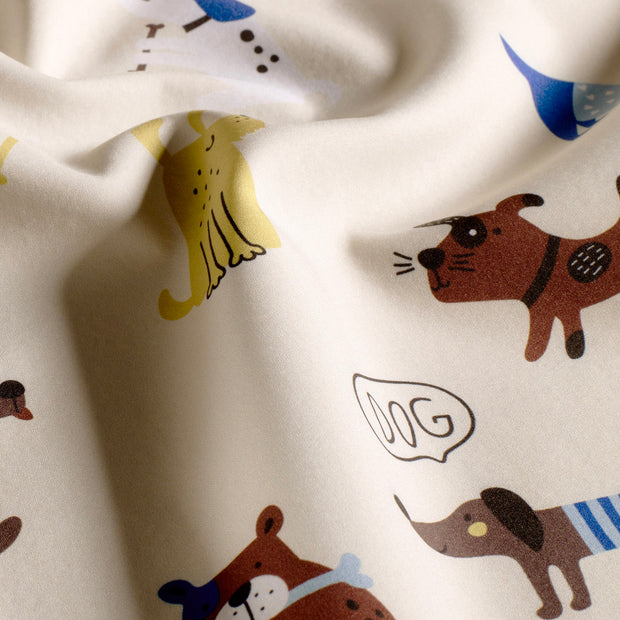 Softshell fabrik Hunde Beige