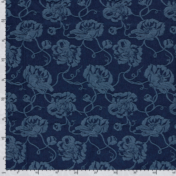 Denim fabric Flowers 