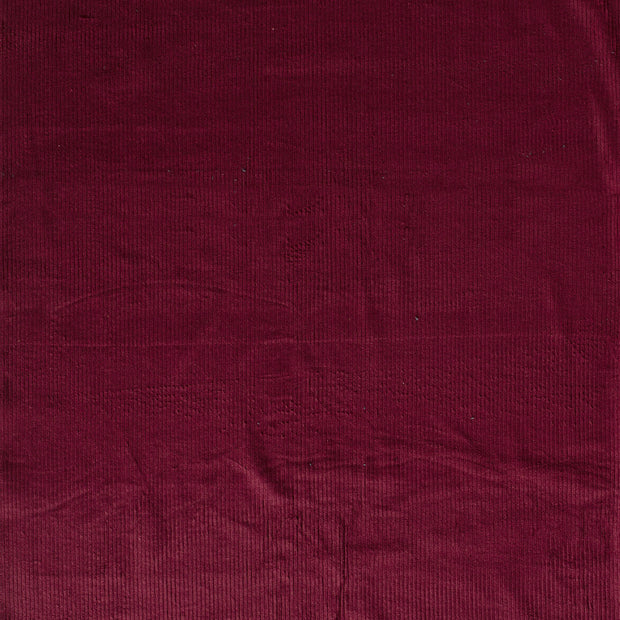 Velours Côtelé Stretch 6w tissu Bordeaux mat 