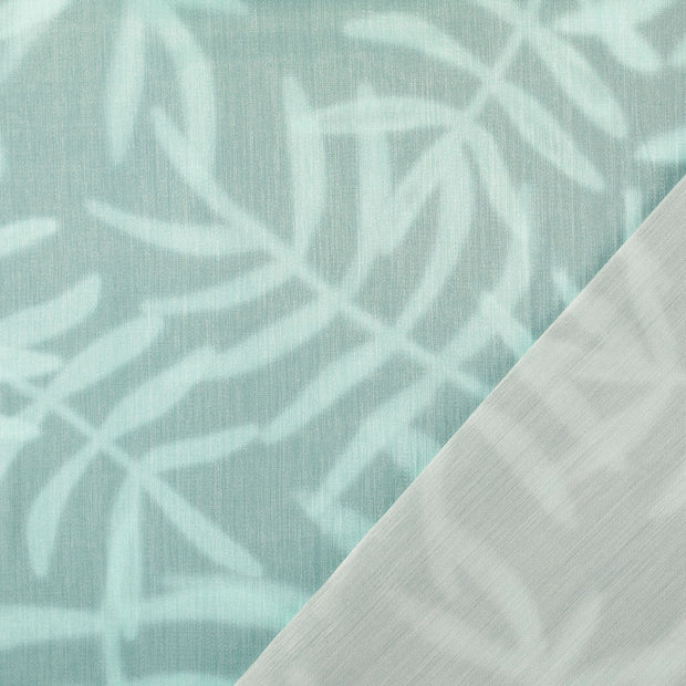 Viscose Satin fabrik Turquoise digital bedruckt 