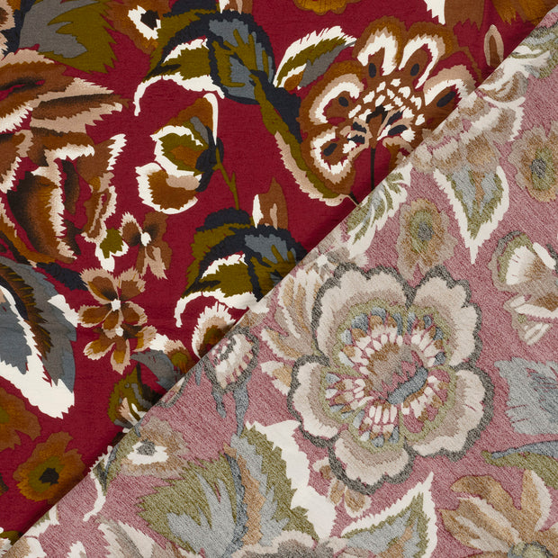 Viscose Nylon Crepe fabrik Blumen bedruckt 
