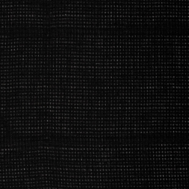 Jacquard fabrik Schwarz texturiert 