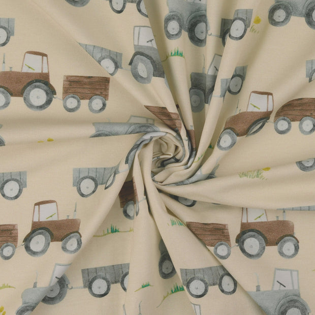 Cotton Jersey fabric Grey 