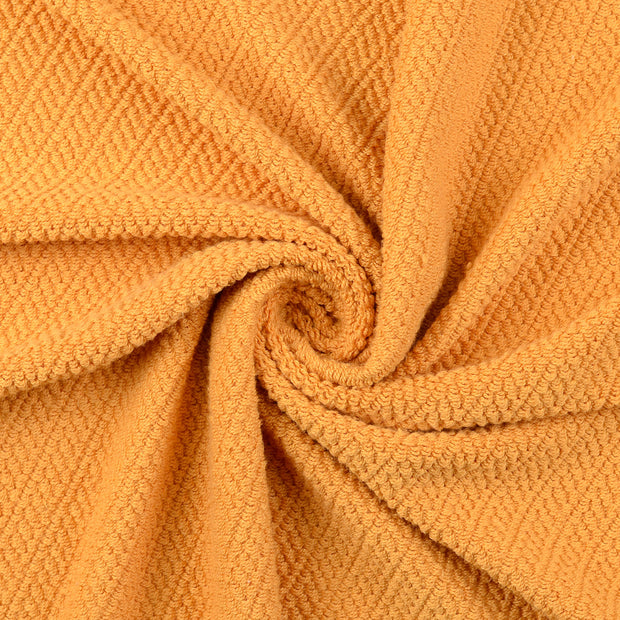 Heavy Knit tissu Ocre 