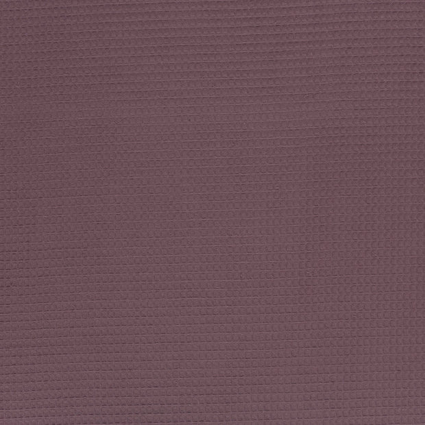 Waffelpiqué fabrik Mauve matt 
