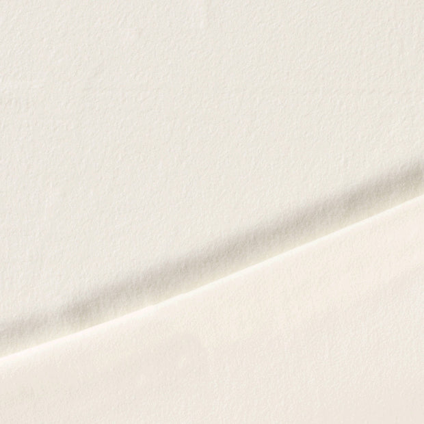 CO Organic Fleece fabrik Wollweiß 