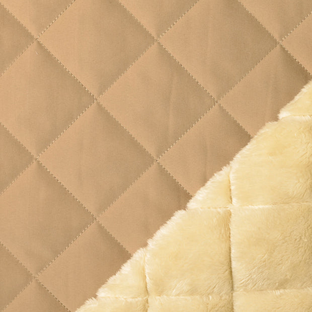 Teddy tissu Beige hydrofuge 
