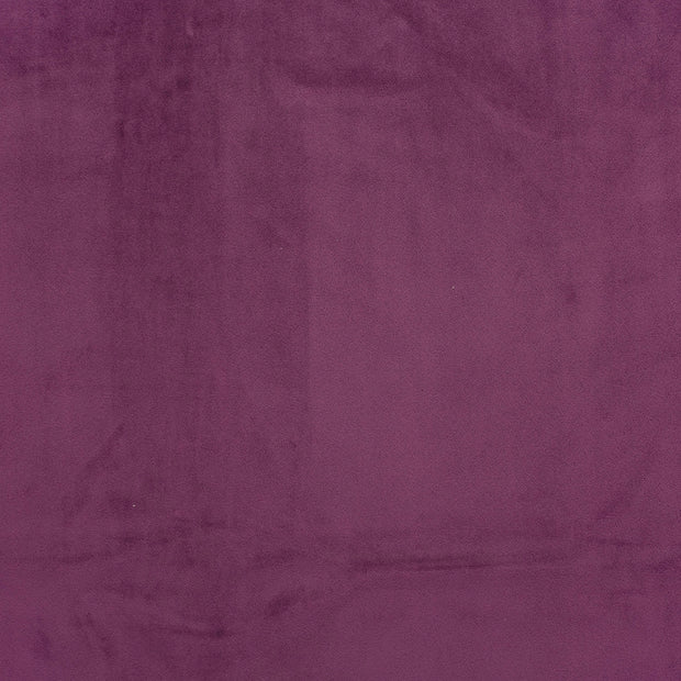 Velvet fabric Aubergine matte 