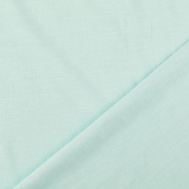 Viscose Poplin fabrik Turquoise crushed 