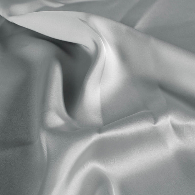 Satin fabric Unicolour Light Grey