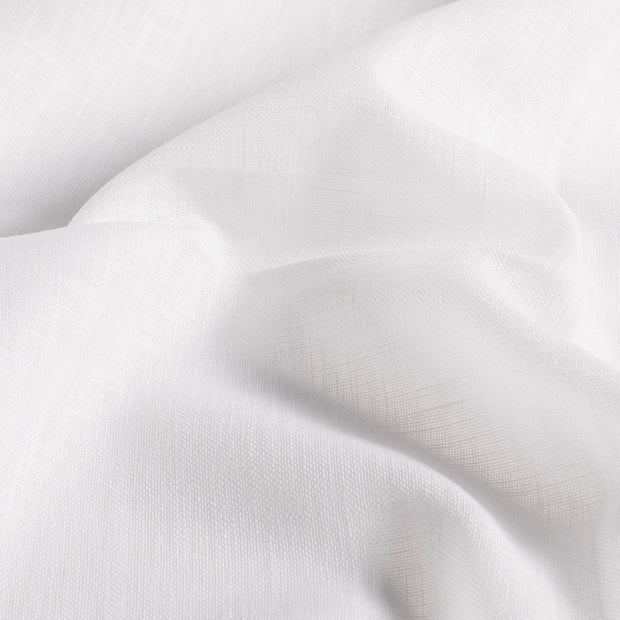 Woven Polyester fabric Unicolour White