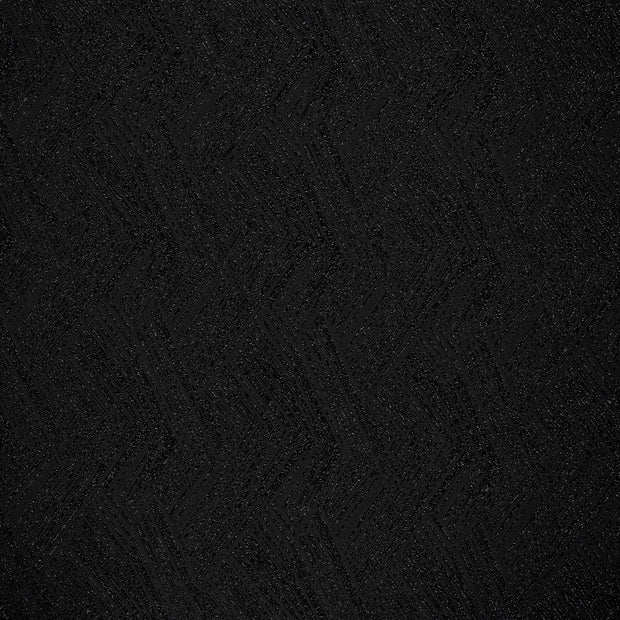 Jersey de Polyester tissu Noir scintillant 