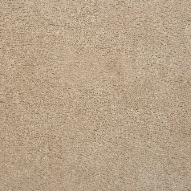 Bambus Fleece fabrik Uni Beige
