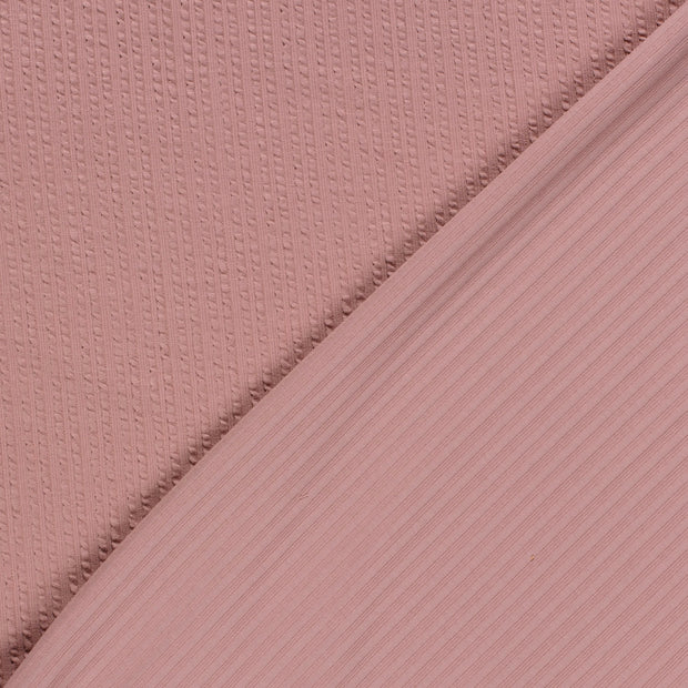 Rib Jacquard tissu Unicolore 