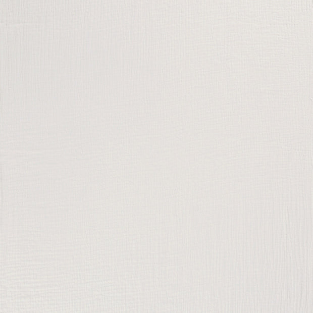Triple Gaze tissu Blanc cassé mat 