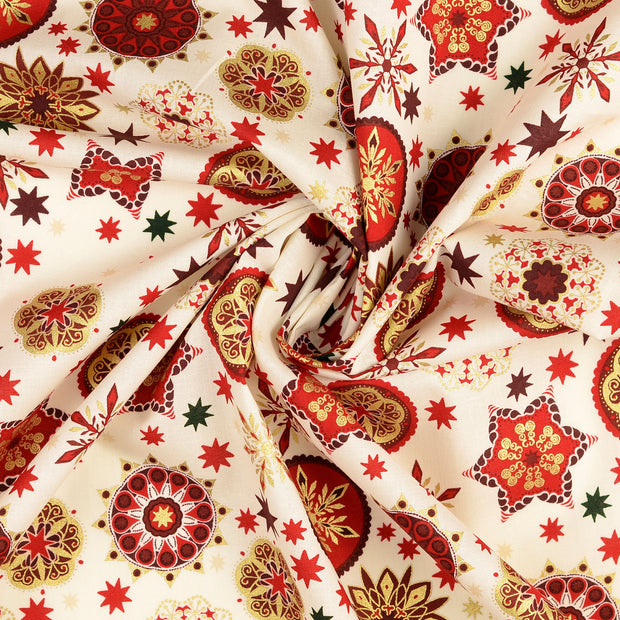 Baumwolle Popeline fabrik Nude 