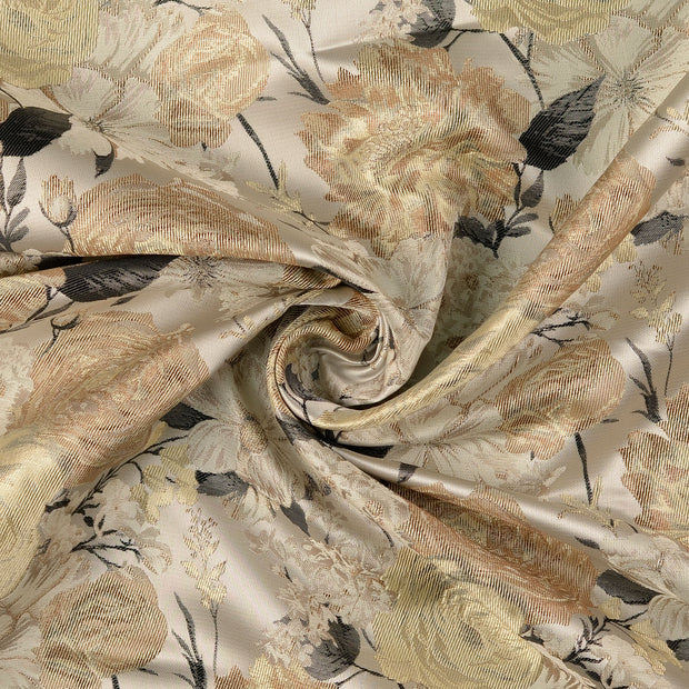Jacquard fabrik beige 