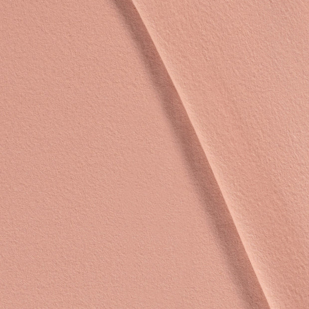 Cotton Fleece fabric Unicolour brushed 