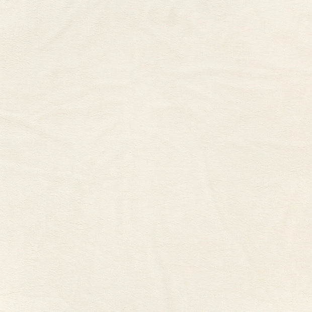 Bamboo Fleece fabric Off White matte 