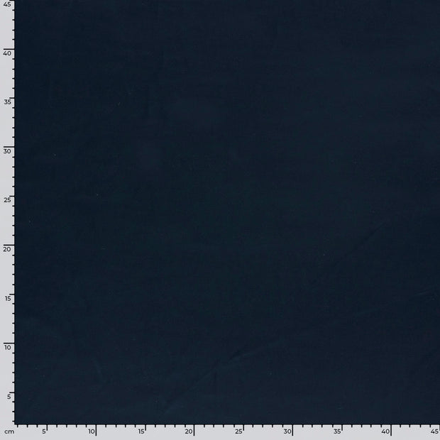 Satin fabric Unicolour Navy