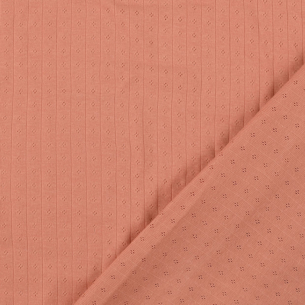  fabric Old Pink yarn dyed 