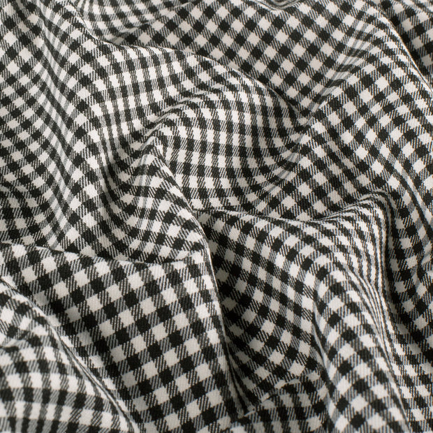 Bengaline fabric Abstract Black