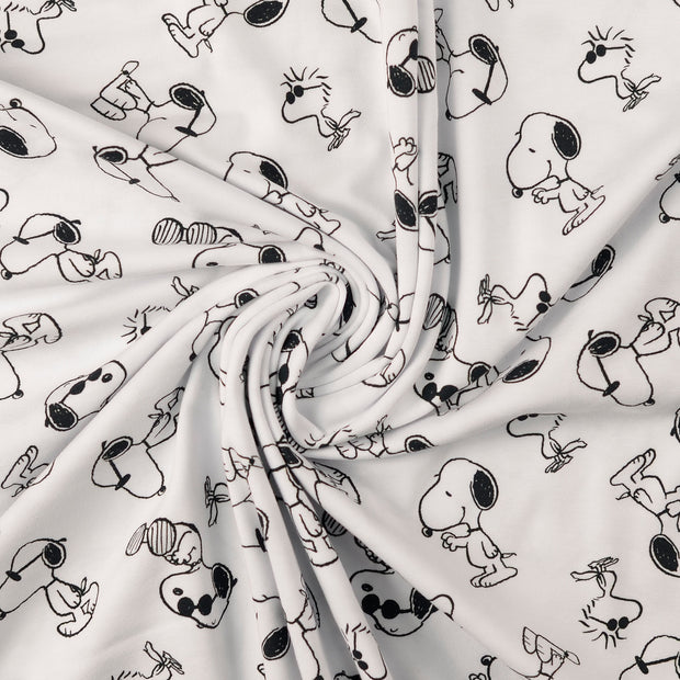 Cotton Jersey fabric white 