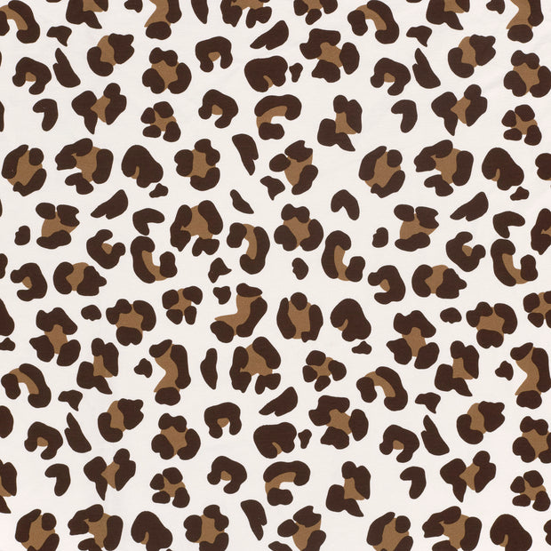 French Terry tissu Blanc cassé mat 