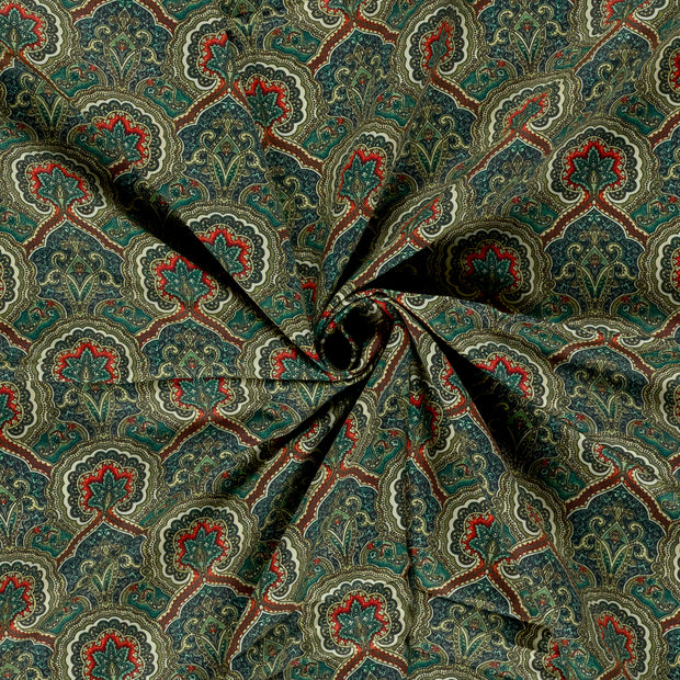 Cotton Poplin fabric Grey 