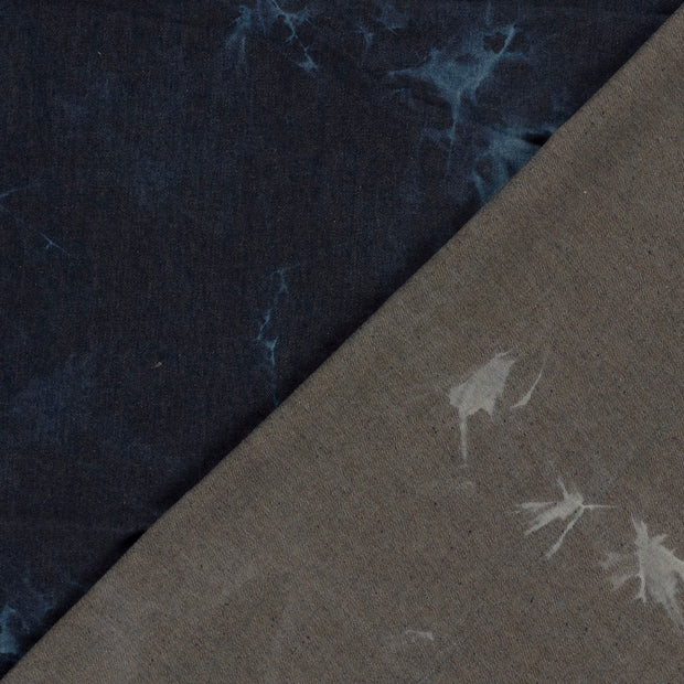 Jeans tissu Abstrait imprimé 