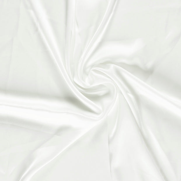 Satin tissu Blanc cassé 
