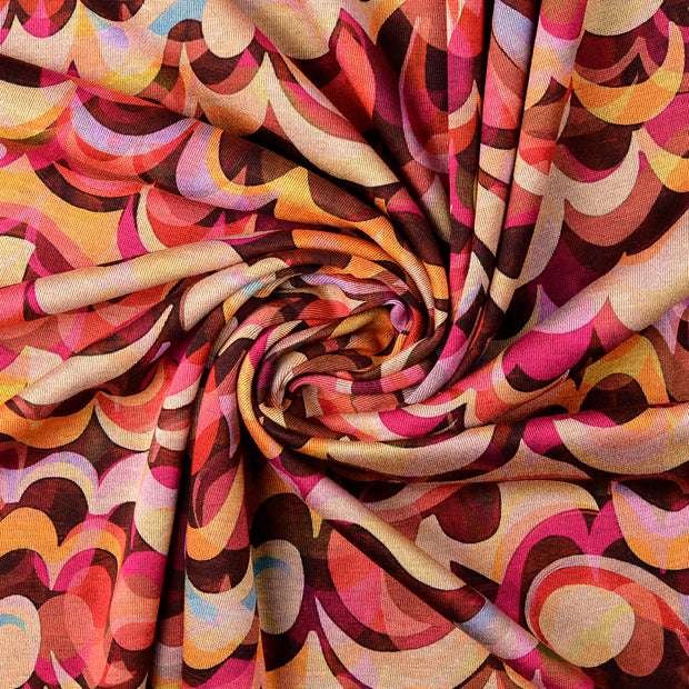 Cotton Jersey fabric Red 
