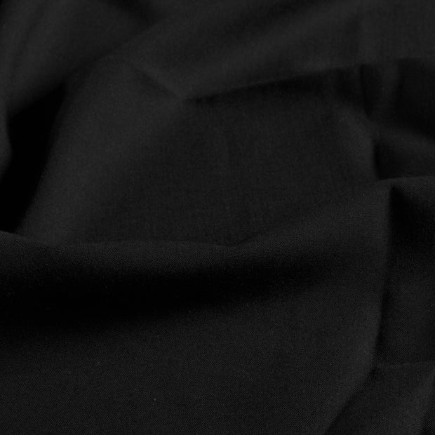  fabric Unicolour Black
