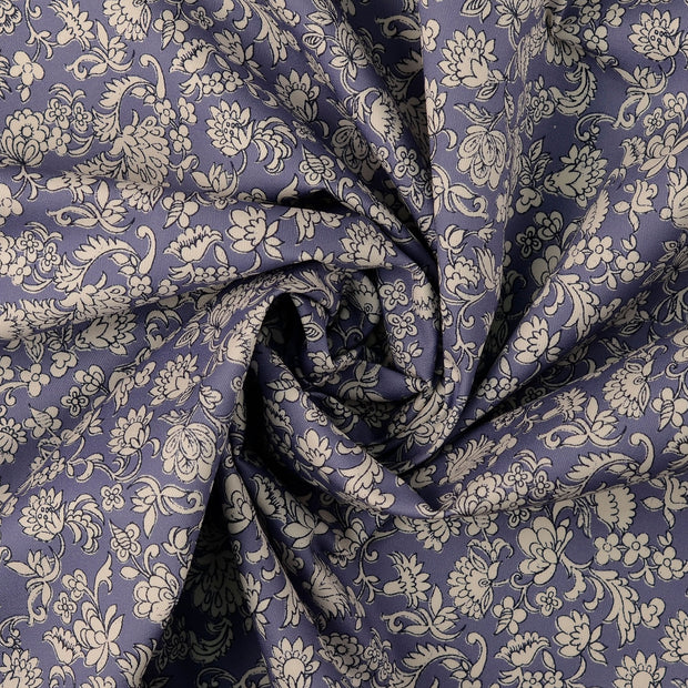 Sergé tissu Indigo 