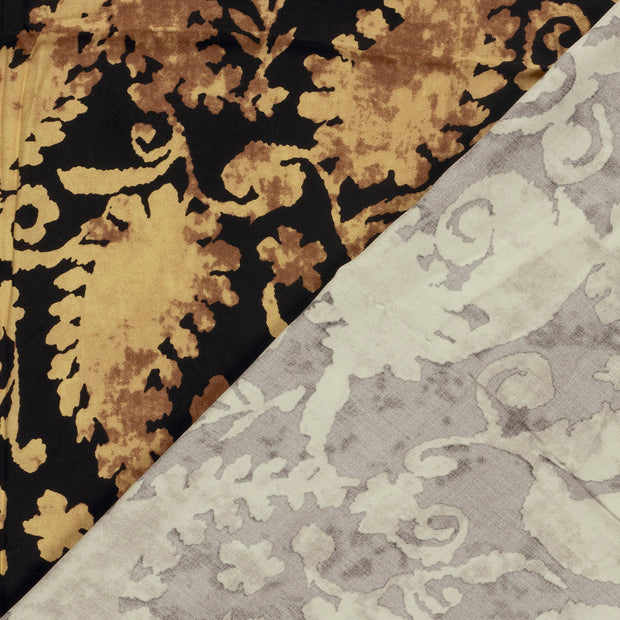 Viscose Twill fabrik Abstrakt bedruckt 