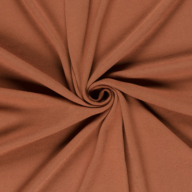 Heavy Knit fabric Redwood 