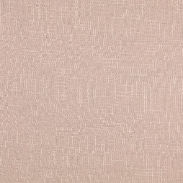 double gaze tissu Unicolore Beige