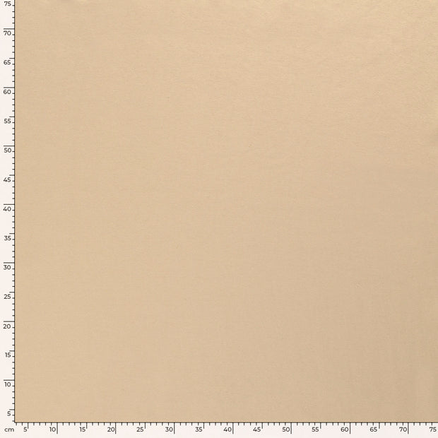 Jogging fabric Unicolour Beige