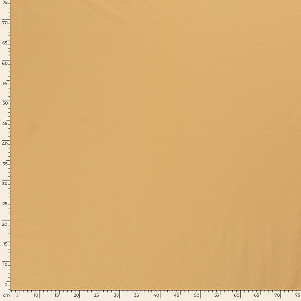 French Terry fabric Unicolour Light Yellow