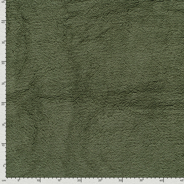 Sherpa Fleece fabric Unicolour Forest Green