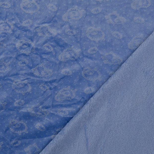Nicky velours tissu gaufré 