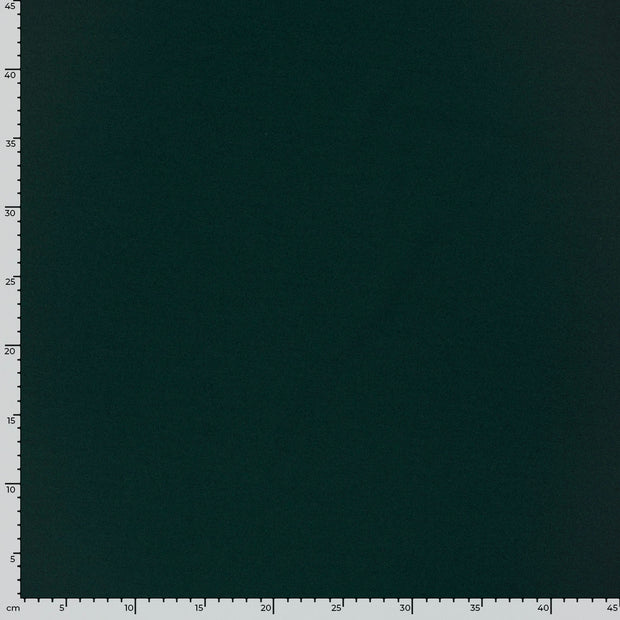 Piqué fabric Unicolour Dark Green