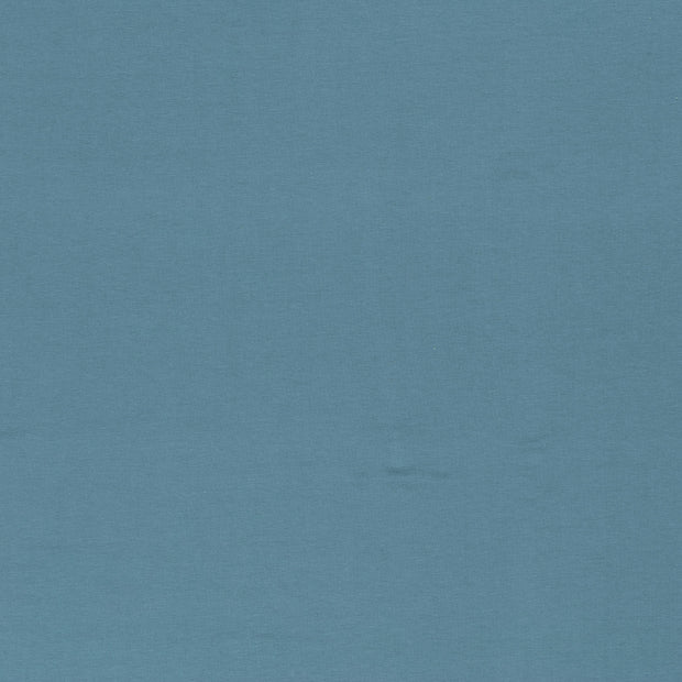 Jersey de Coton GOTS tissu Indigo mat 