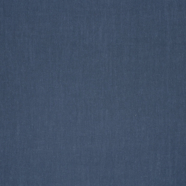 Leinen fabrik Uni Indigoblau